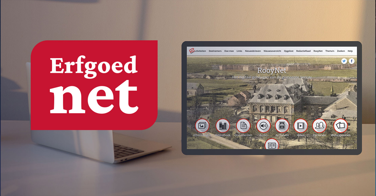 Erfgoednet - The Tool For Managing, Enriching & Publishing Collections ...